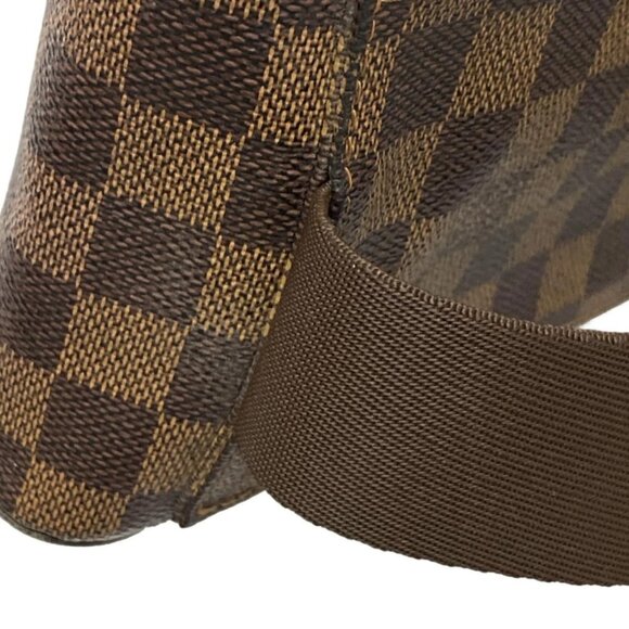 Auth LOUIS VUITTON Geronimos N51994 Ebene Damier CA0150 Bum Bag Damier Canvas - Picture 14 of 16